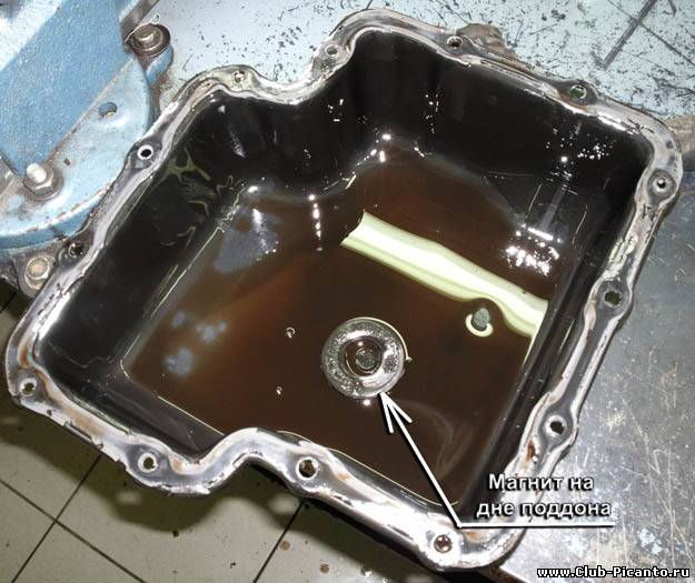 Как заменить масло в киа пиканто 2011 двигатель 1 коробка автомат?